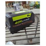 Ryobi 40v 6 ah battery