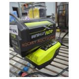 Ryobi 40v 6 ah battery and charger