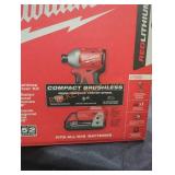Milwaukee M18 compact brushless hex impact driver