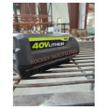 Ryobi 40v 4 ah battery