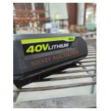 Ryobi 40v 4 ah battery