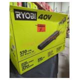Ryobi 40v 550 cfm blower kit