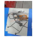 Ridgid 10" job site table saw with stand