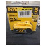 DeWalt 20v Lithium ion Battery 5Ah