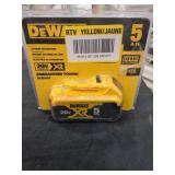 DeWalt 20v Lithium ion Battery 5Ah