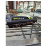 Ryobi 40v 2 ah battery
