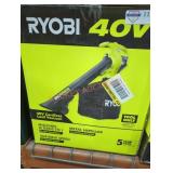 Ryobi 40v cordless leaf vacuum