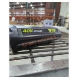 Ryobi 40v 2 ah battery