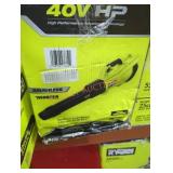 Ryobi 40v brushless jet fan blower