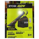 Ryobi 40v Cordless Leaf Blower