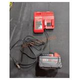 Milwaukee M18 XC5.0 Battery + M12/M18 Charger