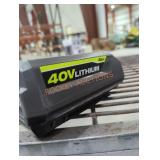 Ryobi 40v 4 ah battery