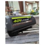 Ryobi 40v 4 ah battery