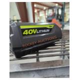 Ryobi 40v 4 ah battery