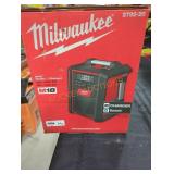 Milwaukee M18 radio plus charger