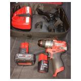 Milwaukee M12 1/2" Drill/Driver Kit