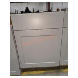 Gray Cabinet Approx Measurements 34.5x23.5in