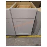 Gray Cabinet Approx Measurements 34.5x17.5in