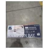 Hampton Bay 44" Indoor Ceiling Fan, Silver