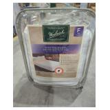 Knitted Sherpa Heated Mattress Pad, Full