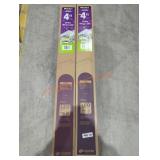 (2) Metalux 4ft Utility Wrap