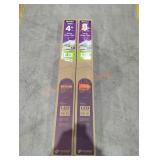 (2) Metalux 4ft Utility Wrap Light