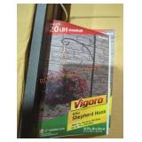 Vigoro 64"  Black Torenia Shepherd Hook