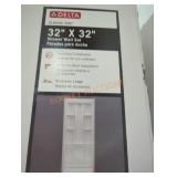 Delta 32" x 32" shower wall set