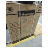 Magic Chef 2.7 cu ft 24" combo washer and dryer