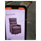 Homcom Brown Recliner