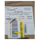 Dimex 36" x 48" Chair Mat w/ Lip, Low Profile