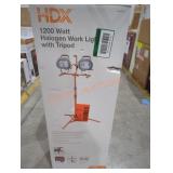 HDX 1200Watt Halogen Work Lights w/ Tripod