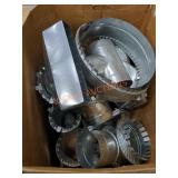 Large Box of Miscellaneous HVAC Supplies