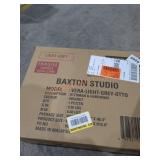 Baxton Studio Ottoman+Hardware