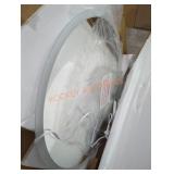 Round bathroom mirror