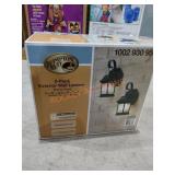 Hampton Bay 2pck Wall Lantern