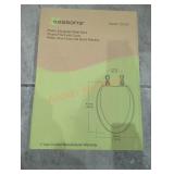 Seasons White Plastic Elongated Toilet Seat