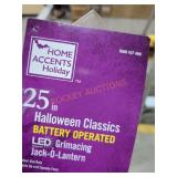 25" Battery Operated LED Jack O Lantern