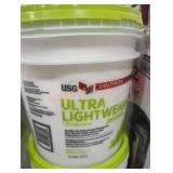 Sheetrock ultra light weight joint compound
