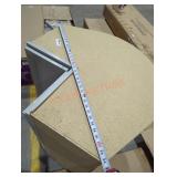 Dove Grey  Lazy Susan Corner Base Cabinet