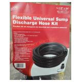 Flexible Universal Sump Discharge Hose Kit
