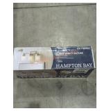 Hampton Bay 3 Light Vanity Fixture, Brushed Nickel
