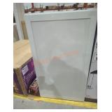 White Wall Cabinet 24" x 13" x 42-1/4"