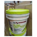 Sheetrock ultra light weight joint compound