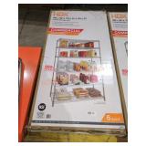 HDX Commercial ChromeMAX 6 Shelf Storage Unit