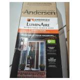 Anderson luminaire retractable screen door