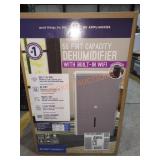 GE 50Pint Gray Dehumidifier w/ WiFi