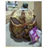 HAH 12" Spooky Flaming Jack O Lantern