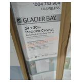 Glacier Bay 24" x 30" medicine cabinet