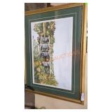 Framed art print the ruer bridge